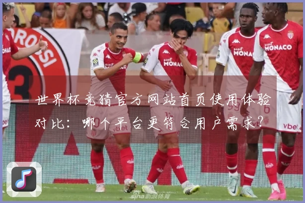 世界杯竞猜官方网站首页使用体验对比：哪个平台更符合用户需求？